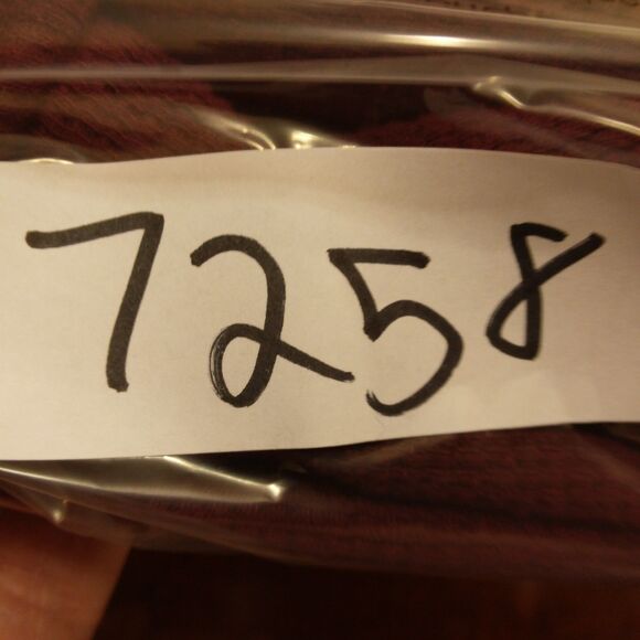 Polo Ralph Lauren thermal tshirt mens M Medium maroon red waffle knit long sl - Picture 7 of 7